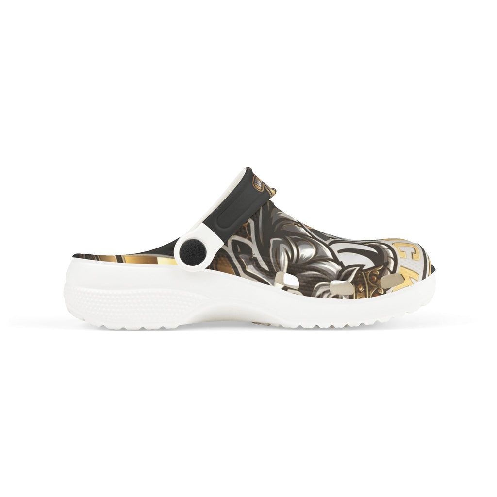 Kids Hockey GOAT Foam Clogs — Youth Cushioned Slip-On Shoes