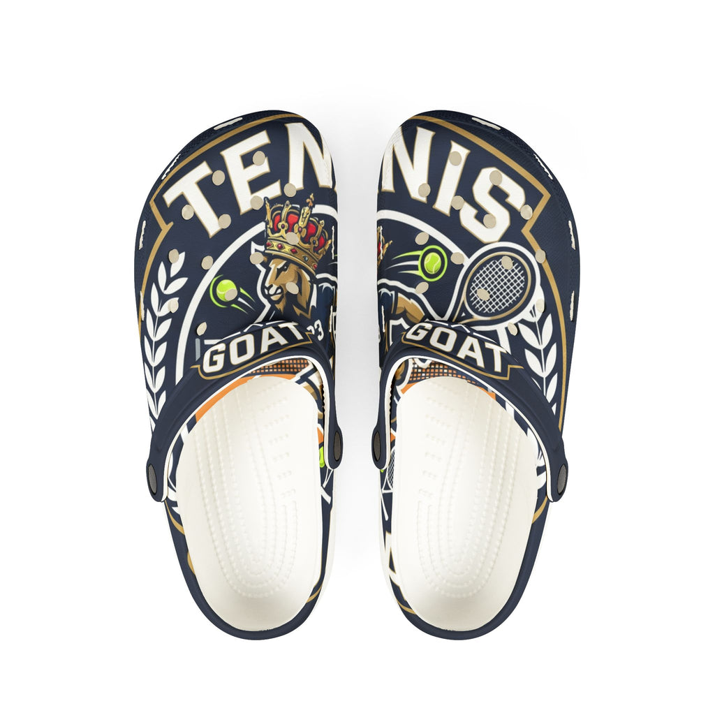 Teen/Adult Tennis G.O.A.T EVA Foam Clogs — Tennis G.O.A.T Slip-Ons