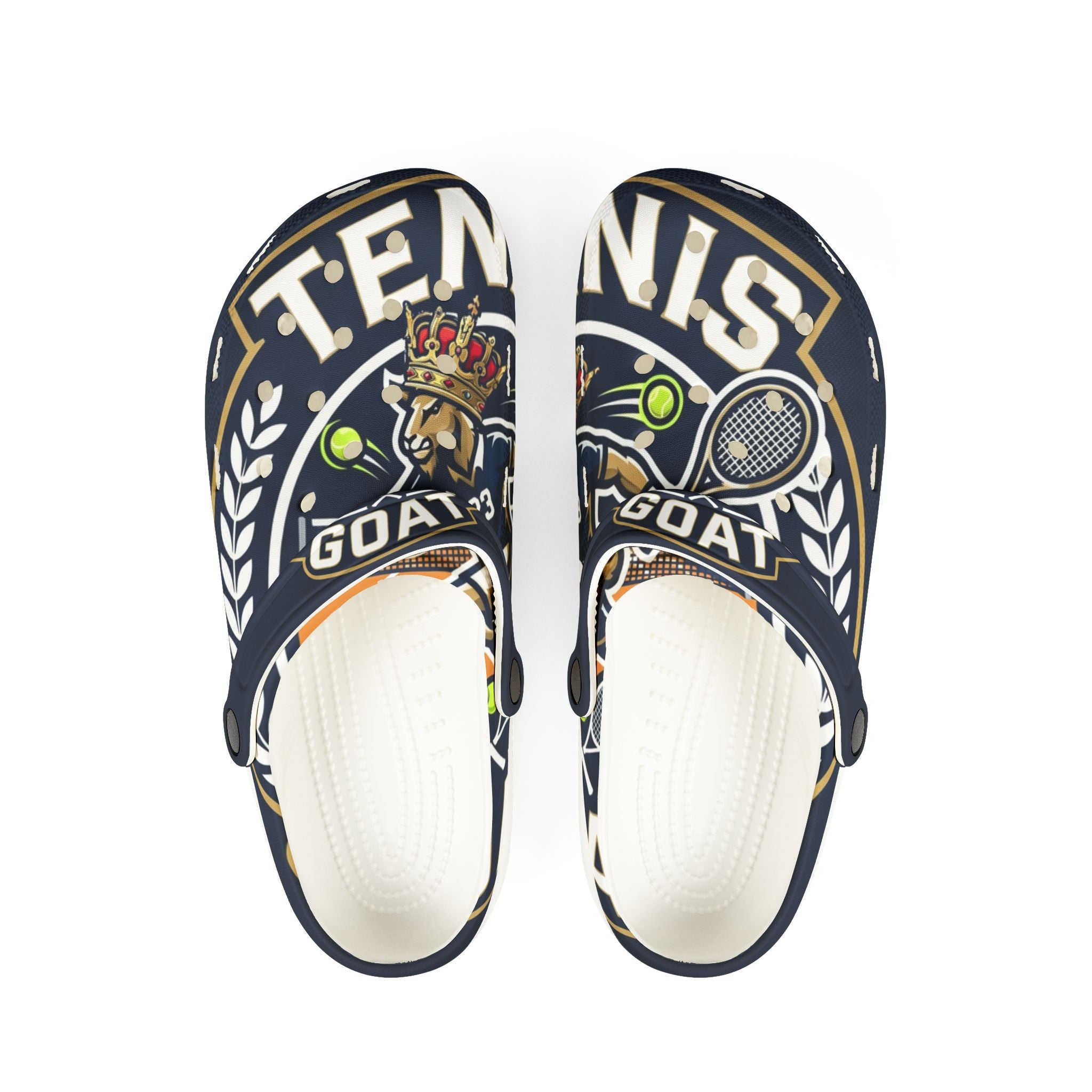 Teen/Adult Tennis G.O.A.T EVA Foam Clogs — Tennis G.O.A.T Slip-Ons