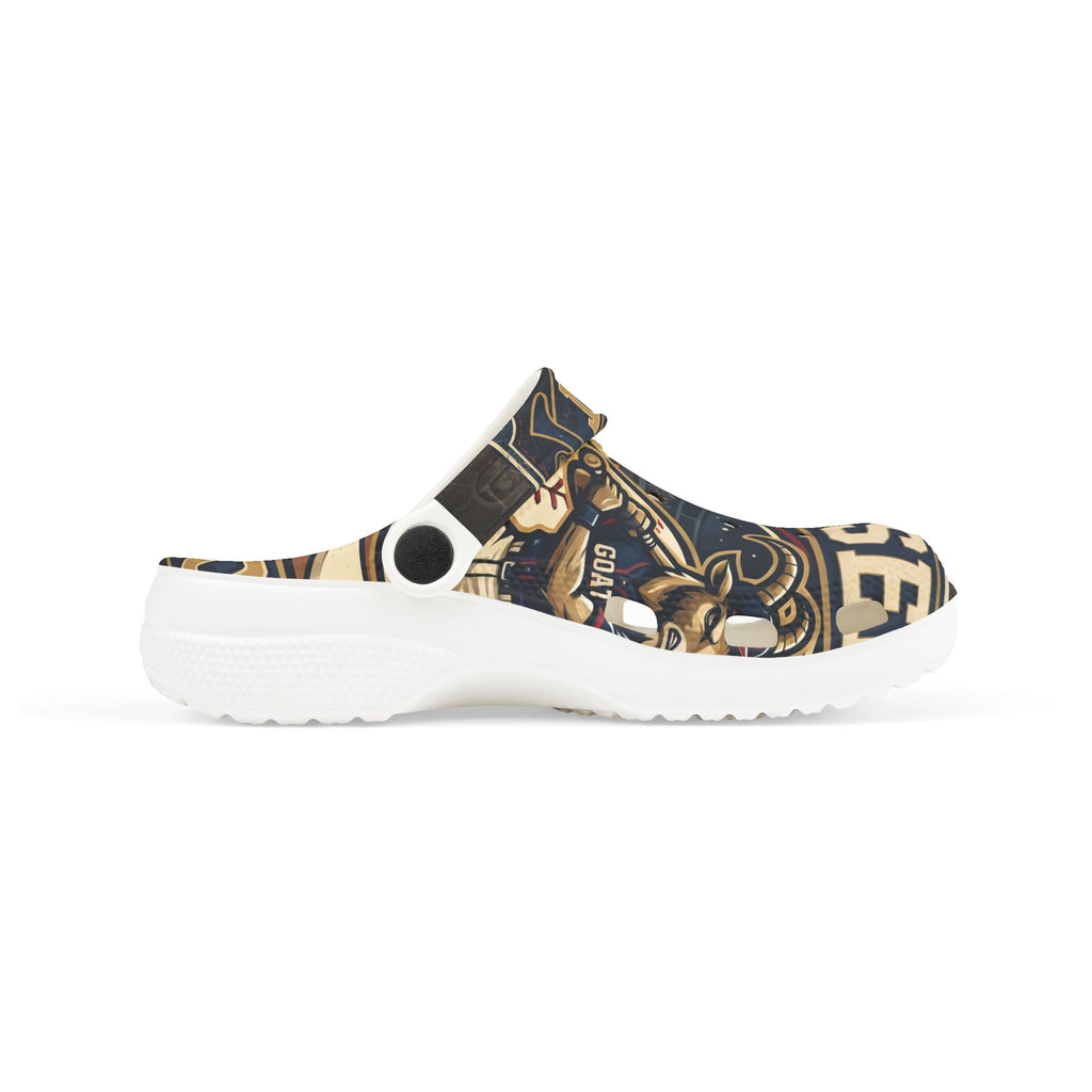 Kids Baseball GOAT EVA Clogs – Youth All-Over Print Sports Clogs