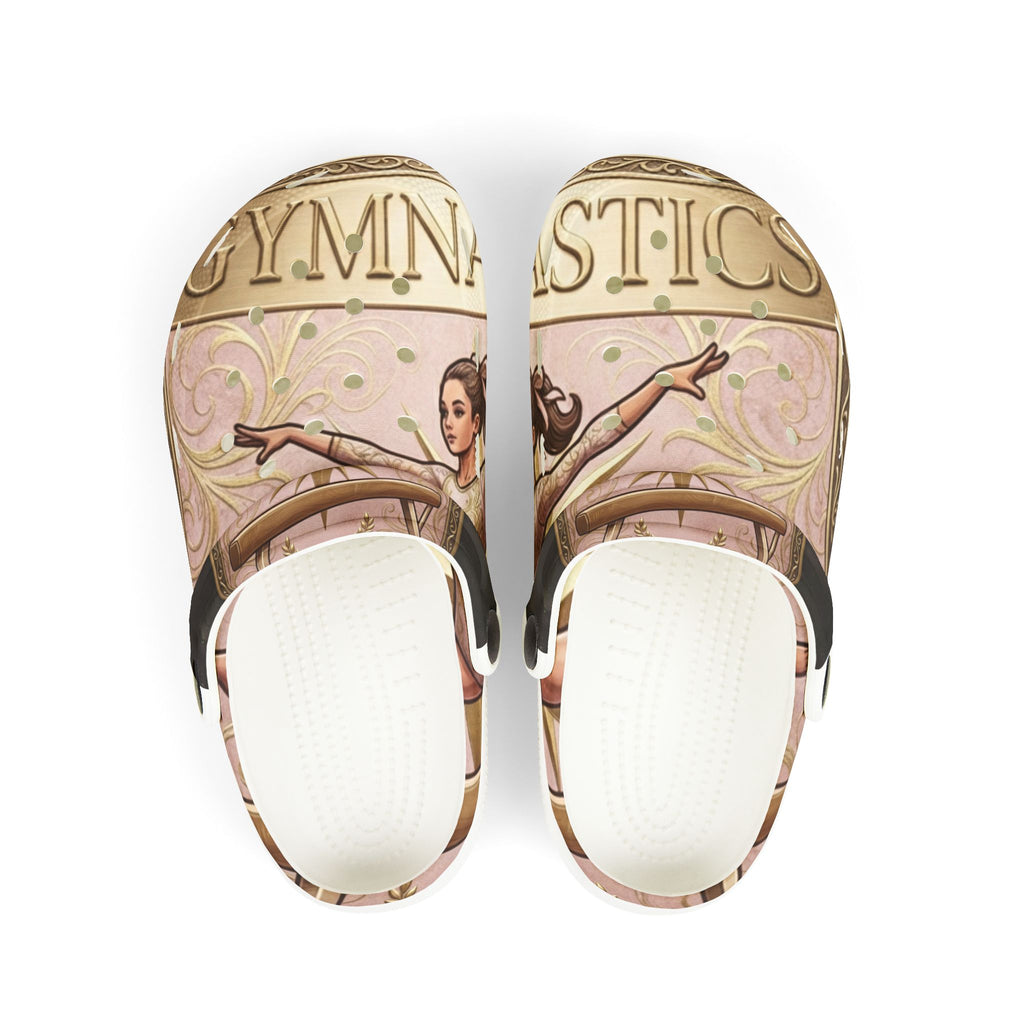 Gymnastics Kids Foam Clogs — Gymnast Girl EVA Slip-Ons