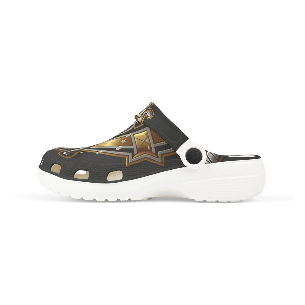 Kids Hockey GOAT Foam Clogs — Youth Cushioned Slip-On Shoes