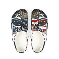 Teen/Adult USA G.O.A.T EVA Foam Clogs — Lightweight Patriotic Slip-Ons