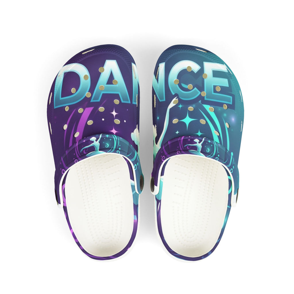 Kids 'Dance' Foam Clogs | Ballerina Dancer Slip-Ons | Slippers