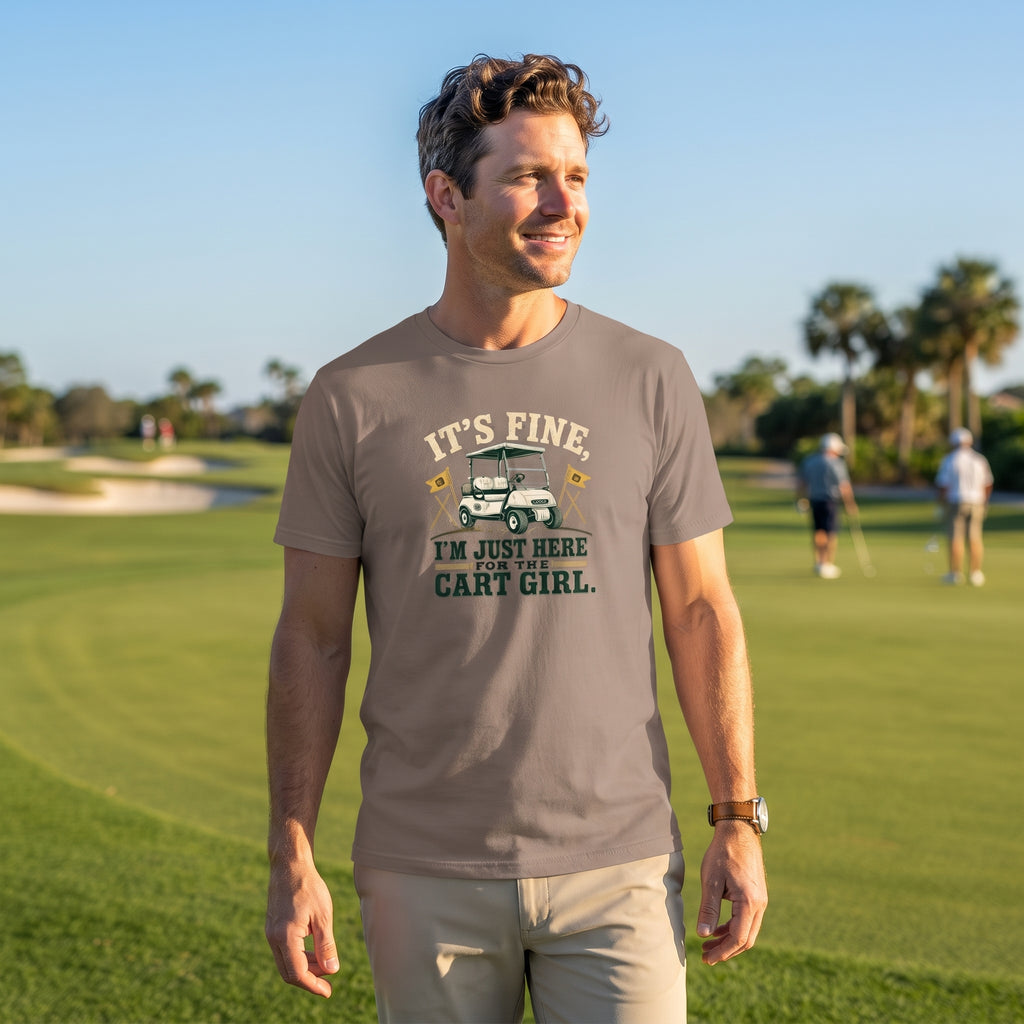 Cart Girl Golf Shirt | Funny Golf Shirt
