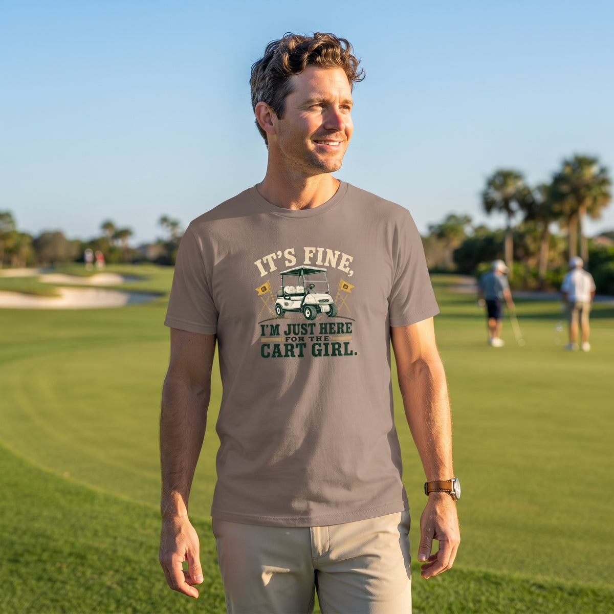 Cart Girl Golf Shirt | Funny Golf Shirt