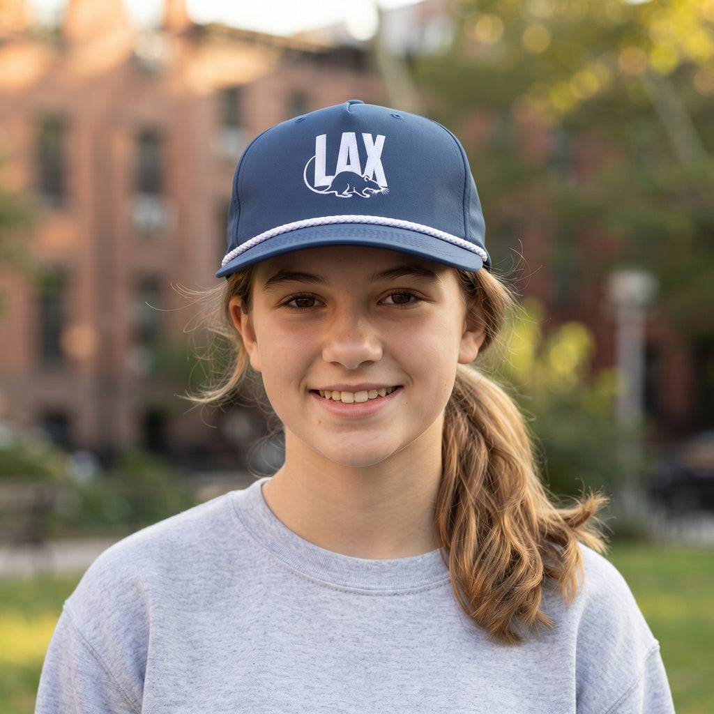 LAX Rat Classic Rope Cap | Embroidered Slang Lacrosse Snapback