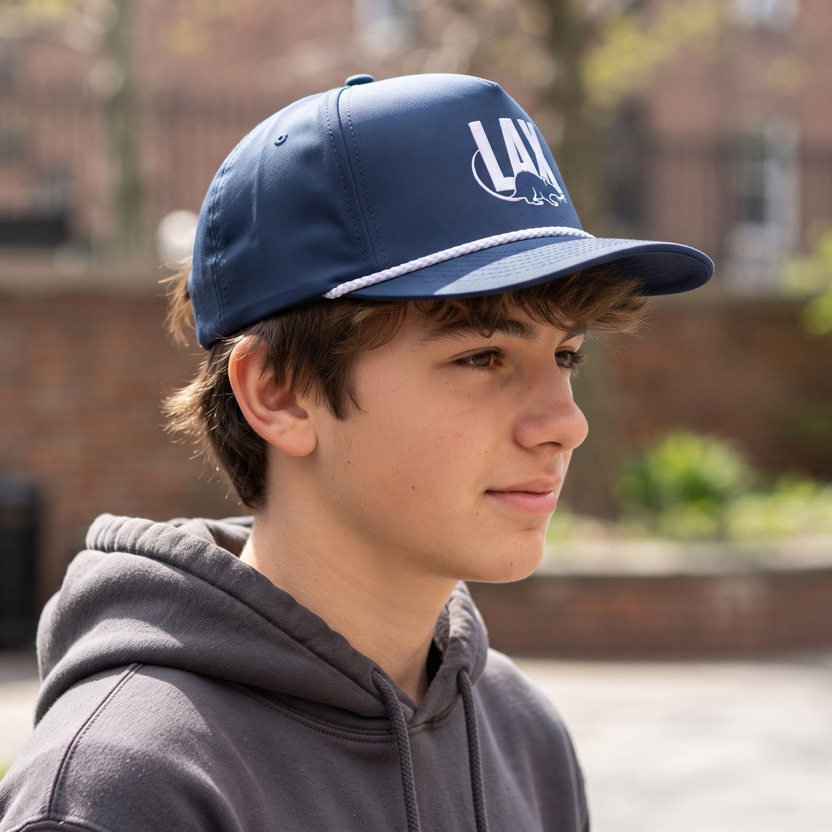 LAX Rat Classic Rope Cap | Embroidered Slang Lacrosse Snapback