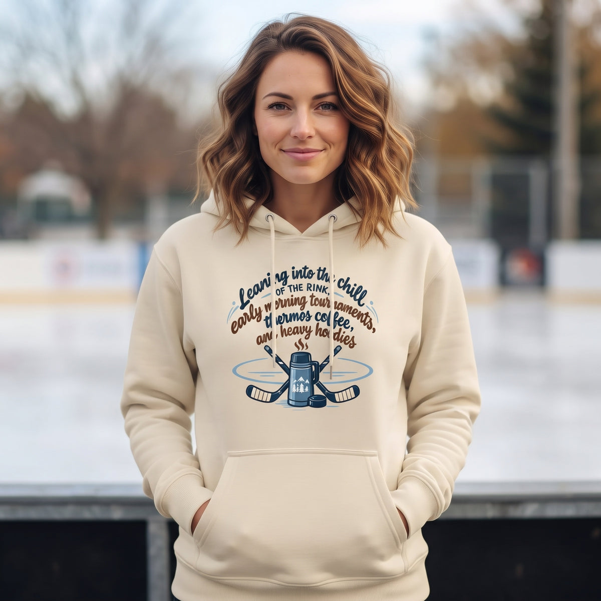 Hockey Tournament Unisex Hoodie | Early Morning Rink Apparel