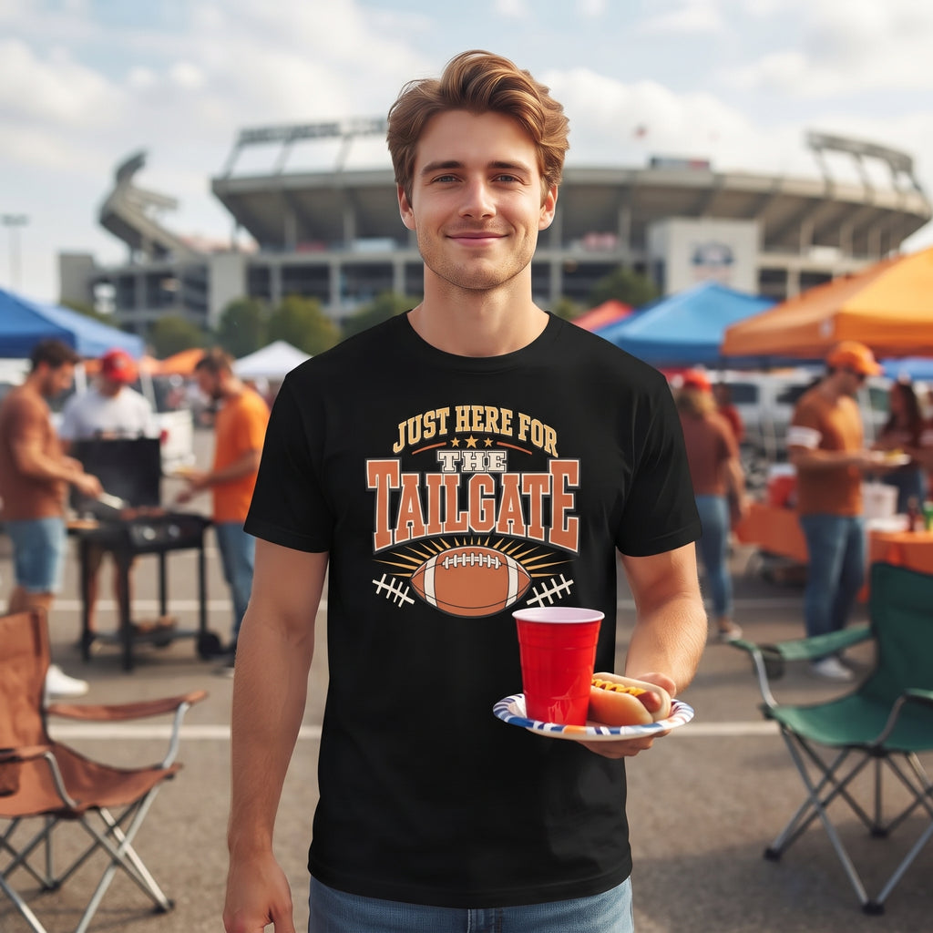 Just Here for the Tailgate Unisex Classic Tee