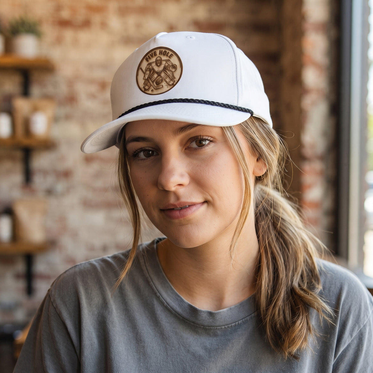 Five Hole Classic Rope Cap | Hockey Slang Snapback