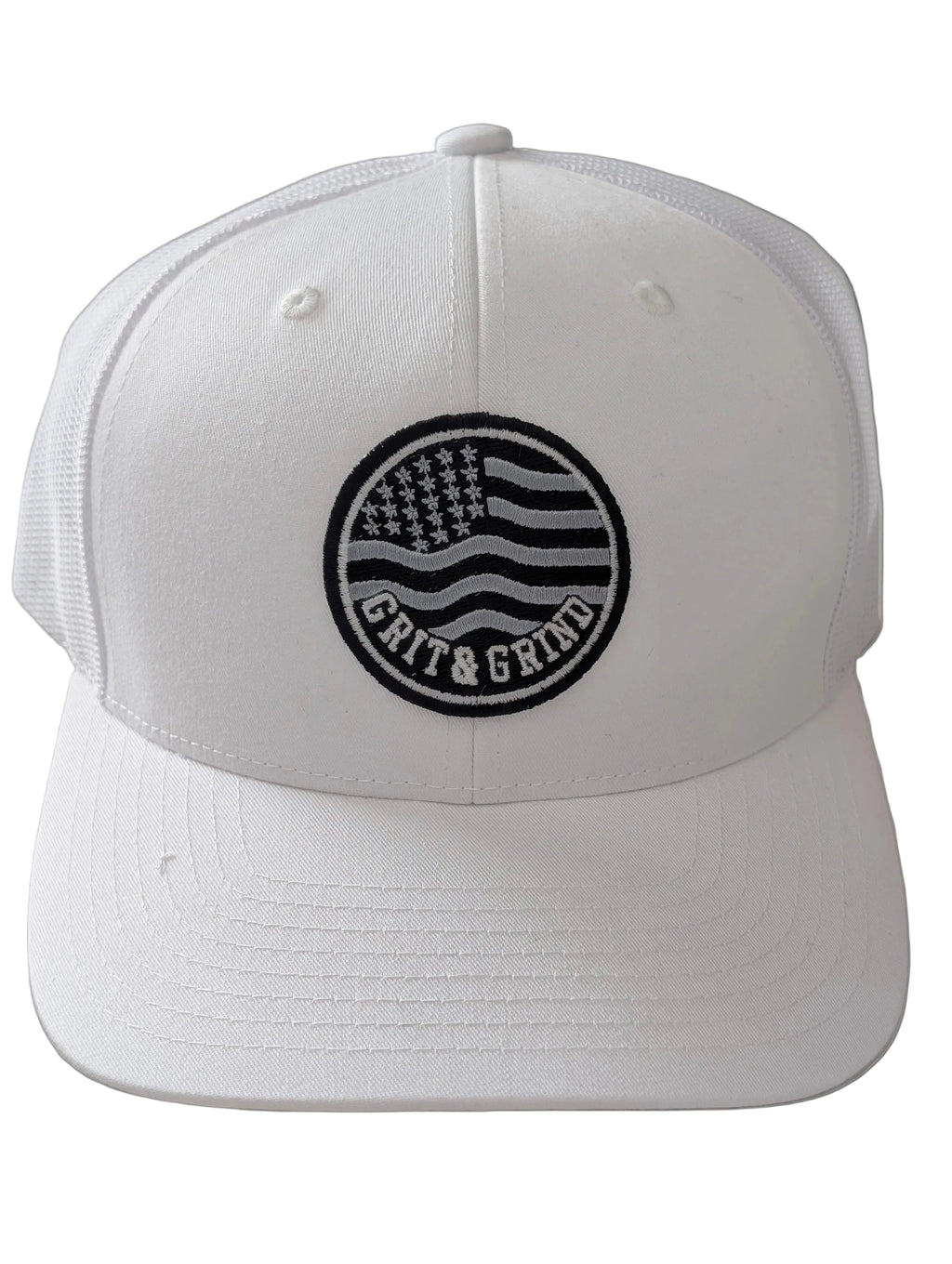 Grit & Grind Flag Patch Cap | American Flag Trucker Hat