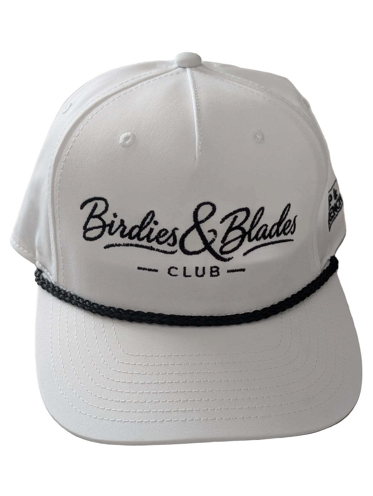 Birdies & Blades Classic Rope Cap | Hockey Golf Snapback Hat