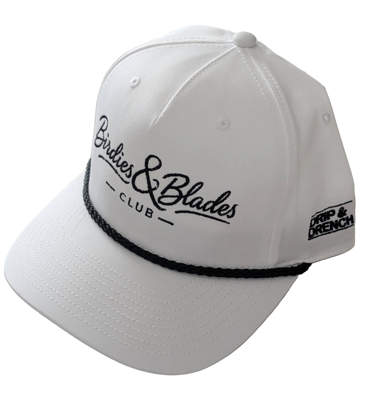 Birdies & Blades Classic Rope Cap | Hockey Golf Snapback Hat