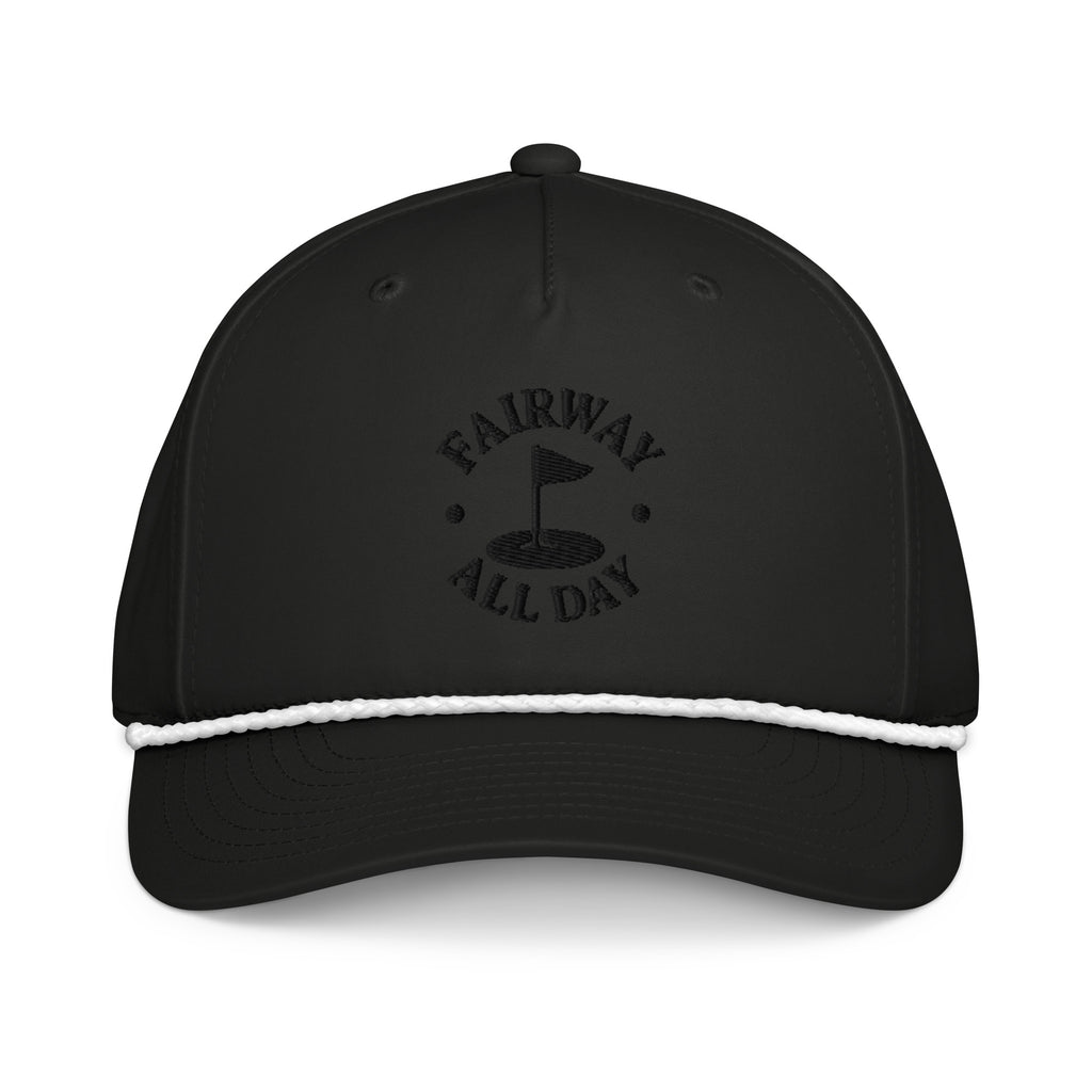Fairway All Day Classic Rope Cap | Embroidered Golf Snapback