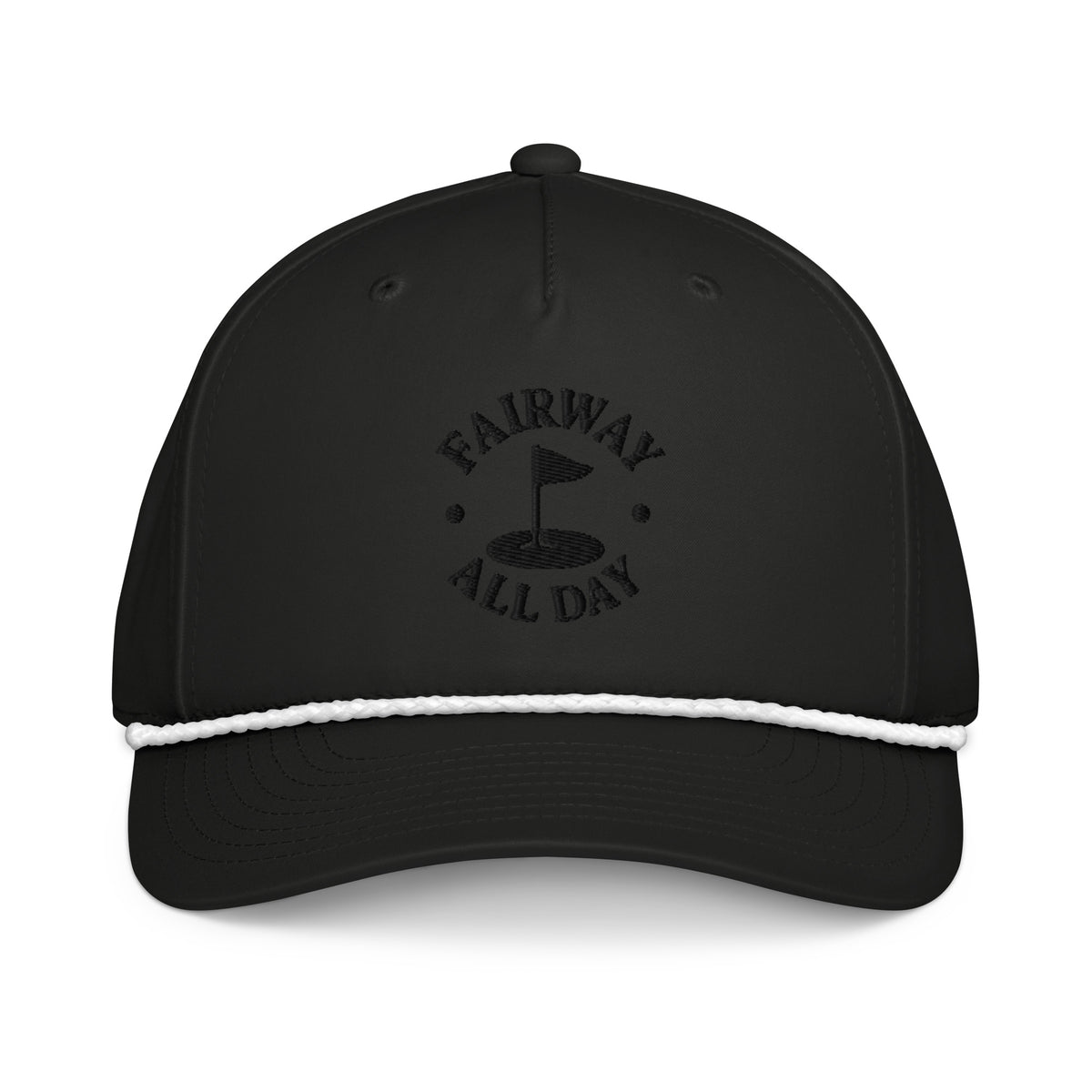 Fairway All Day Classic Rope Cap | Embroidered Golf Snapback